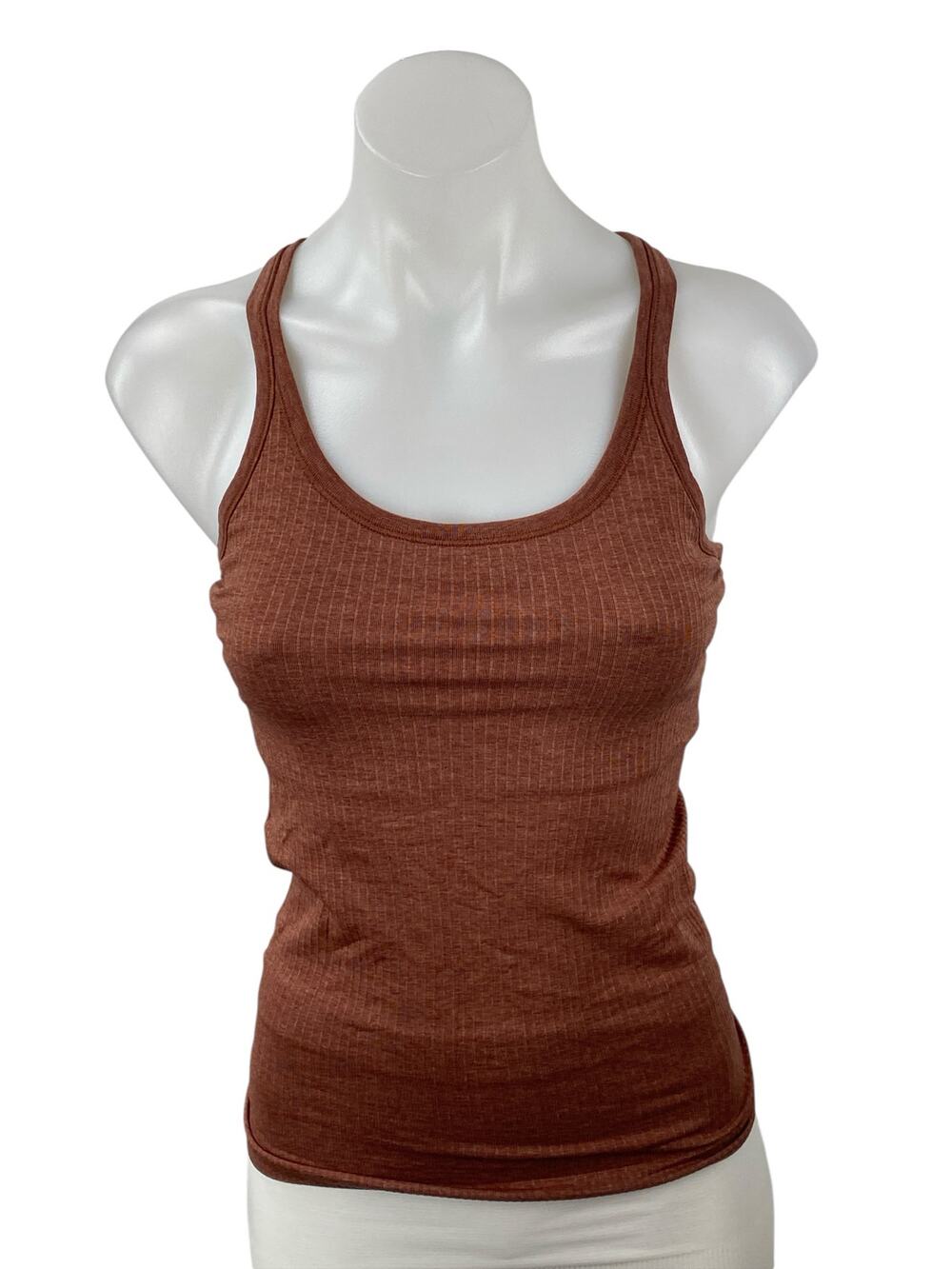 Lululemon Brown Sleeveless Scoop Neck Yoga Athletic Activewear Cami Tank Top 4